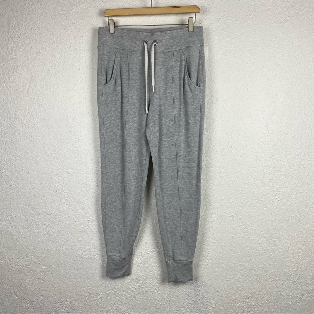 Athleta Bliss Joggers Heathered Grey Joggers Size Small - Picture 2 of 9